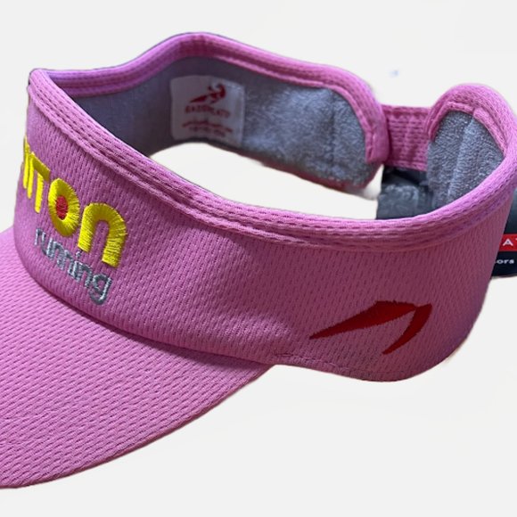 NWT! Newton Headsweats Running Visor Pink - Picture 3 of 5